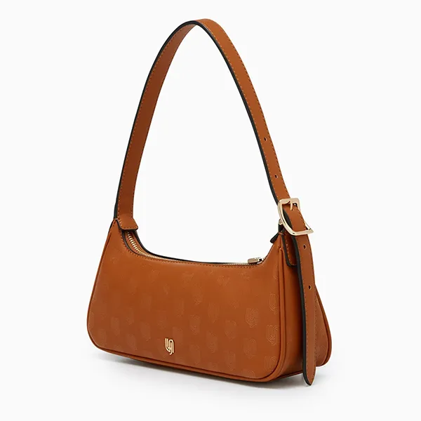 Túi Đeo Vai Nữ Lyn Blossom Infinite S Shoulder Bag Printed Brown LL25FBM026 Màu Nâu - Túi xách - Vua Hàng Hiệu