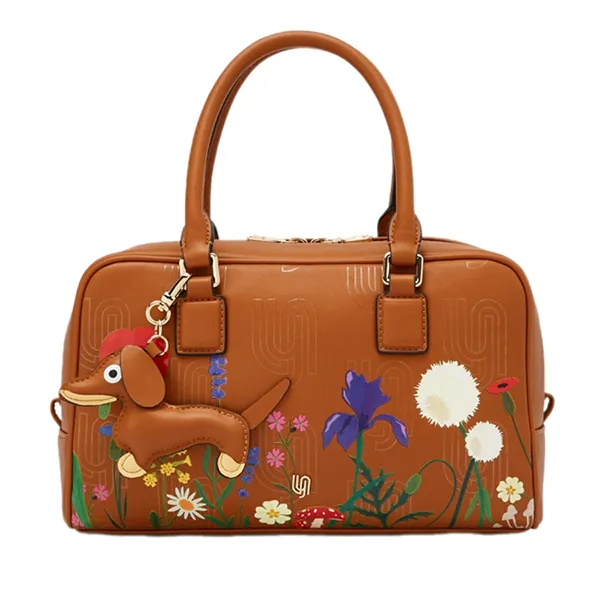 Túi Đeo Vai Nữ Lyn Blossom Infinite Shoulder Bag Printed Brown LL25FBM027 Màu Nâu - Túi xách - Vua Hàng Hiệu