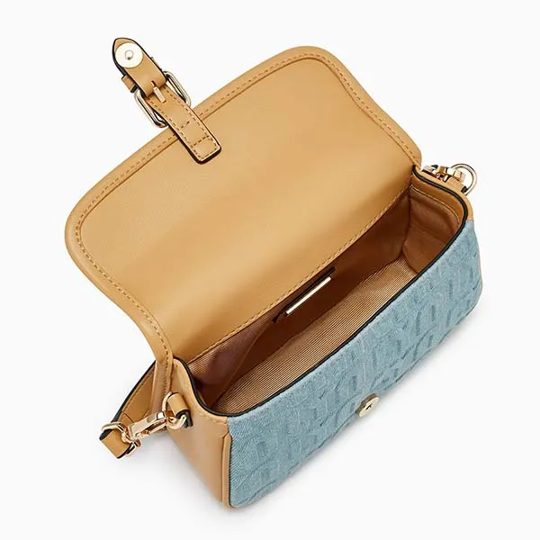 Túi Đeo Vai Nữ Lyn Calina Min Shoulder Bag - Blue Variation 2 LL25CBF292 Màu Xanh Blue - Túi xách - Vua Hàng Hiệu