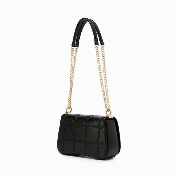 Túi Đeo Vai Nữ Lyn Colin Infinite M Crossbody Bag Ivory LL25FBM021 Black Màu Đen - Túi xách - Vua Hàng Hiệu