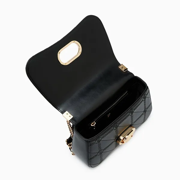 Túi Đeo Vai Nữ Lyn Colin Infinite M Crossbody Bag Ivory LL25FBM021 Black Màu Đen - Túi xách - Vua Hàng Hiệu