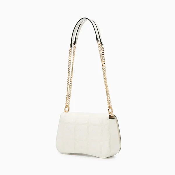 Túi Đeo Vai Nữ Lyn Colin Infinite M Crossbody Bag Ivory LL25FBM021 Màu Trắng Ngà