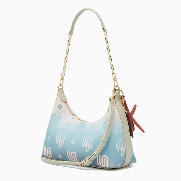 Túi Đeo Vai Nữ Lyn Coral Infinite Shoulder Bag Blue LL25CBM335 Màu Xanh Blue