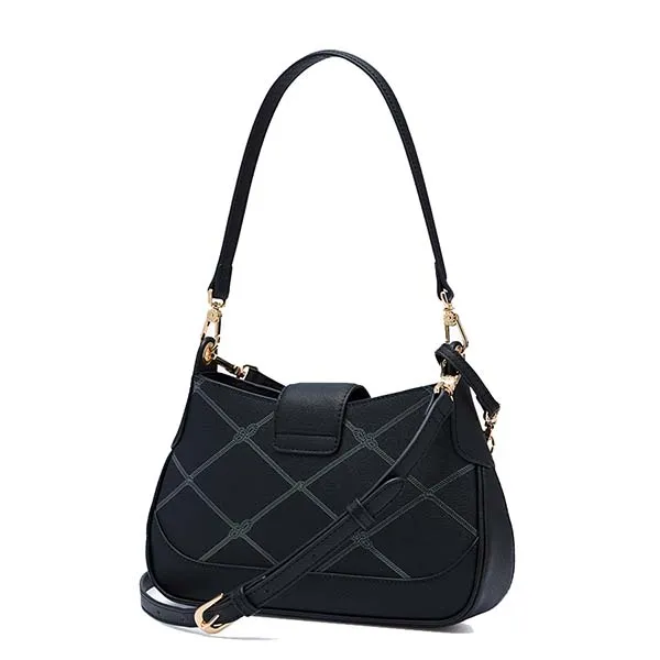 Túi Đeo Vai Nữ Lyn Dasha Shoulder Bag - Black LL25CBF295 Màu Đen - Túi xách - Vua Hàng Hiệu