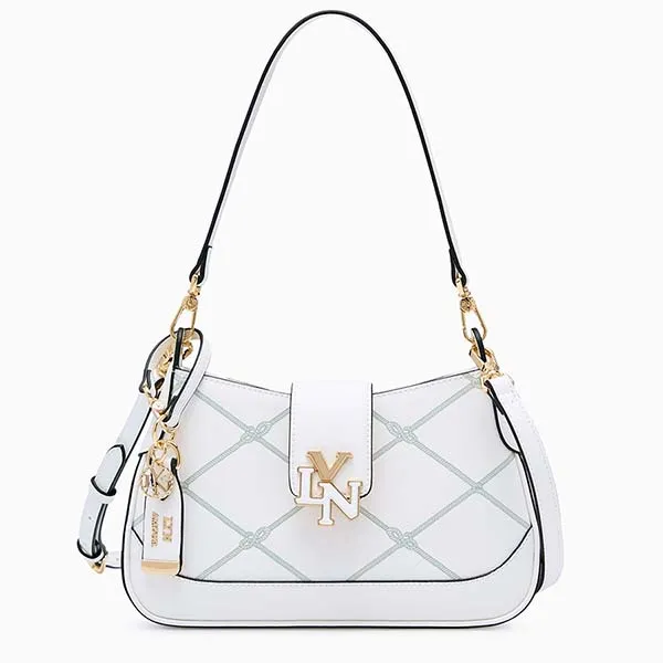 Túi Đeo Vai Nữ Lyn Dasha Shoulder Bag - Ivory LL25CBF295 Màu Trắng Kem - Túi xách - Vua Hàng Hiệu