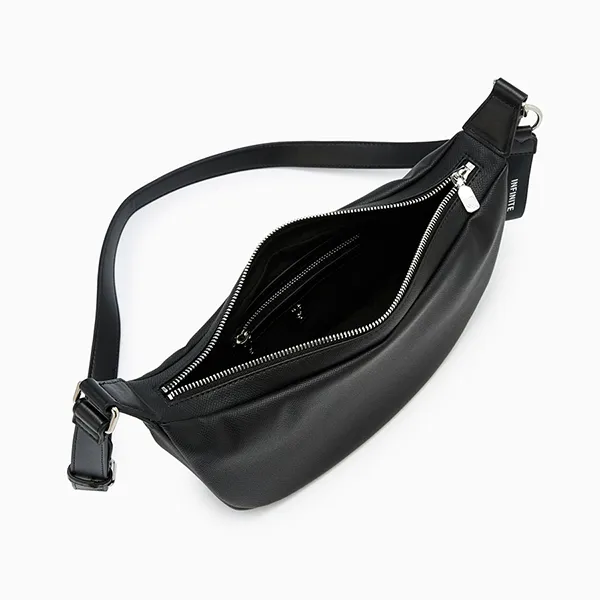 Túi Đeo Vai Nữ Lyn Davin Infinite Hobo Shoulder Bag Black LL25SBM982 Màu Đen - Túi xách - Vua Hàng Hiệu