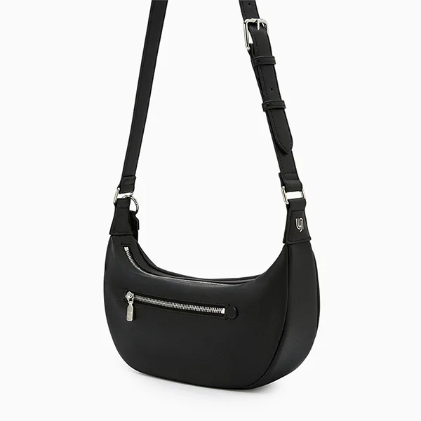 Túi Đeo Vai Nữ Lyn Davin Infinite Hobo Shoulder Bag Black LL25SBM982 Màu Đen - Túi xách - Vua Hàng Hiệu