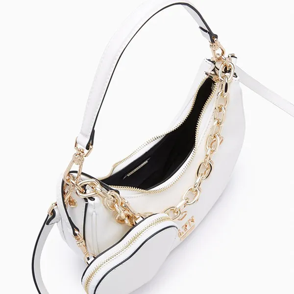 Túi Đeo Vai Nữ Lyn Diva Sweetheart S Handbag Ivory LL25CBF089 Màu Trắng - Túi xách - Vua Hàng Hiệu