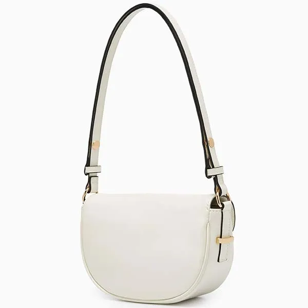 Túi Đeo Vai Nữ Lyn Flora Shoulder Bag - Ivory LL25CBF133 Màu Trắng Kem - Túi xách - Vua Hàng Hiệu