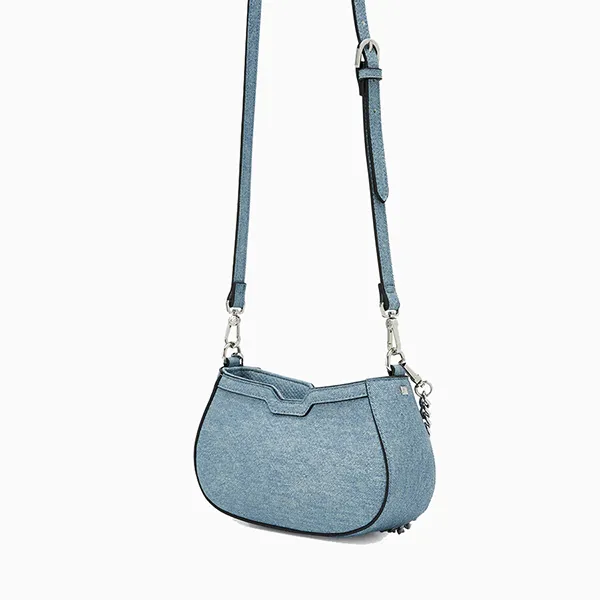 Túi Đeo Vai Nữ Lyn Galas S Shoulder Bag Blue Variation 2 LL25SBS319 Màu Xanh Blue