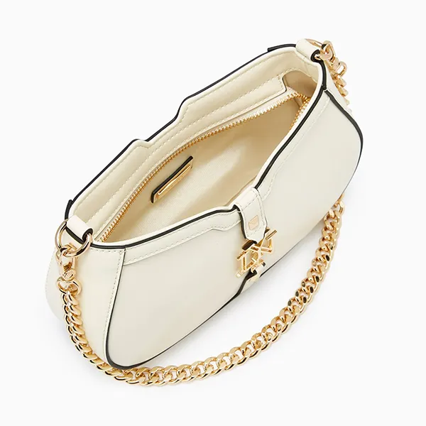 Túi Đeo Vai Nữ Lyn Galas S Shoulder Bag Ivory LL25SBS319 Màu Trắng