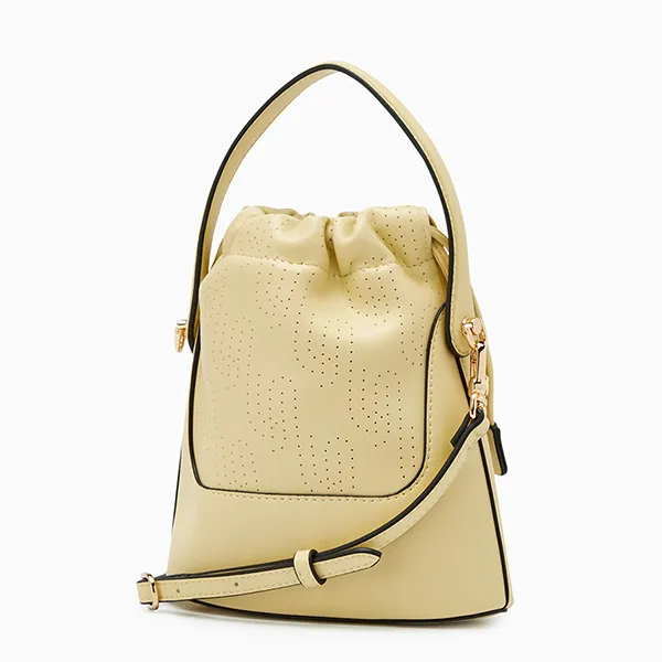 Túi Đeo Vai Nữ Lyn Genevieve Infinite Mini Bucket Bag Yellow LL25FBM024 Màu Vàng