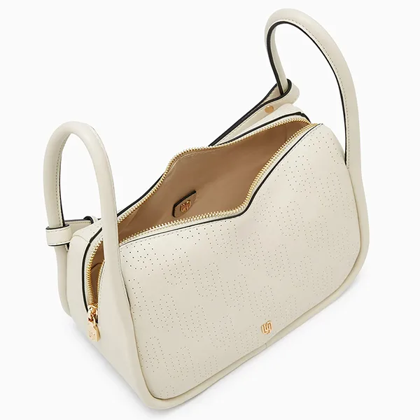 Túi Đeo Vai Nữ Lyn Genevieve Infinite Tote Bag Off White LL25FBM023 Màu Trắng