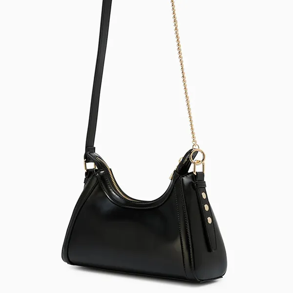 Túi Đeo Vai Nữ Lyn Giselle Shoulder Bag Black LL25FBM634 Màu Đen - Túi xách - Vua Hàng Hiệu