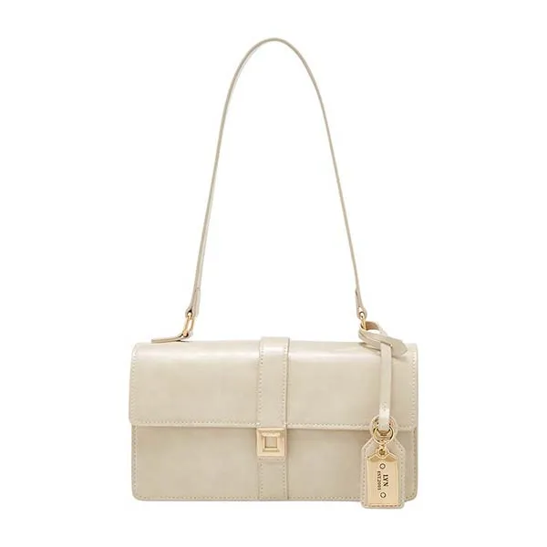 Túi Đeo Vai Nữ Lyn Imiko L Shoulder Bag - Light Beige LL25FBT645 Màu Be Nhạt - Túi xách - Vua Hàng Hiệu