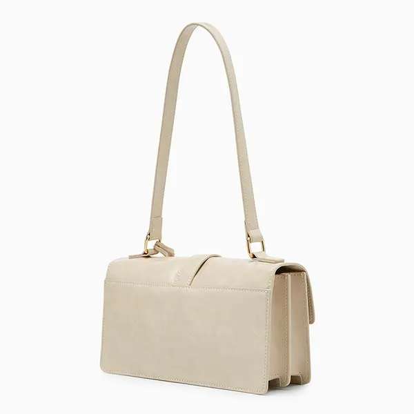 Túi Đeo Vai Nữ Lyn Imiko L Shoulder Bag - Light Beige LL25FBT645 Màu Be Nhạt - Túi xách - Vua Hàng Hiệu