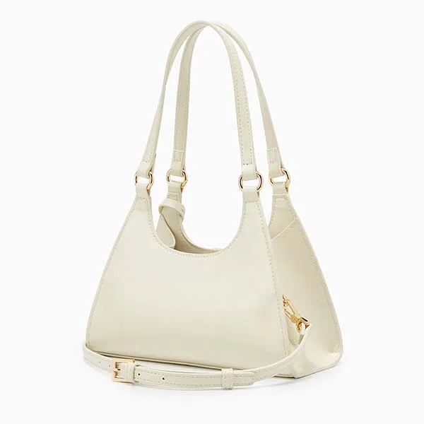 Túi Đeo Vai Nữ Lyn Imiko M Shoulder Bag - Ivory LL25FBT644 Màu Trắng Kem - Túi xách - Vua Hàng Hiệu