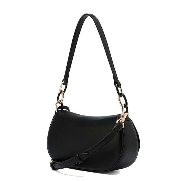 Túi Đeo Vai Nữ Lyn Ivar Shoulder Bag - Black LL25FBF034 Màu Đen - Túi xách - Vua Hàng Hiệu