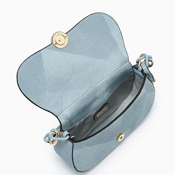 Túi Đeo Vai Nữ Lyn Ivar Shoulder Bag - Blue Variation 2 LL25FBF034 Màu Xanh Blue - Túi xách - Vua Hàng Hiệu