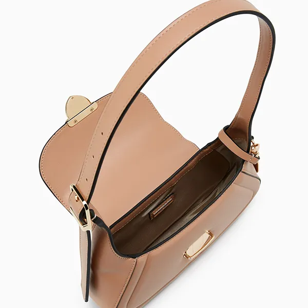 Túi Đeo Vai Nữ Lyn Lena M Shoulder Bag Nude LL25CBF102 Màu Be - Túi xách - Vua Hàng Hiệu