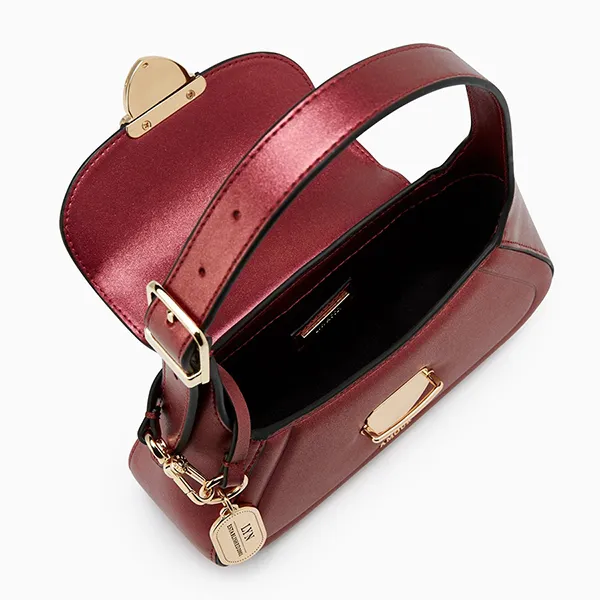 Túi Đeo Vai Nữ Lyn Lena Mini Shoulder Bag Red LL25CBF103 Màu Đỏ - Túi xách - Vua Hàng Hiệu
