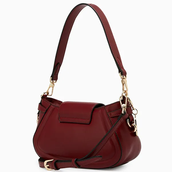 Túi Đeo Vai Nữ Lyn Lena S Shoulder Bag Dark Red LL25CBF104 Màu Đỏ - Túi xách - Vua Hàng Hiệu