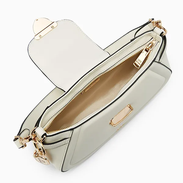 Túi Đeo Vai Nữ Lyn Lena S Shoulder Bag Ivory LL25CBF104 Màu Trắng - Túi xách - Vua Hàng Hiệu