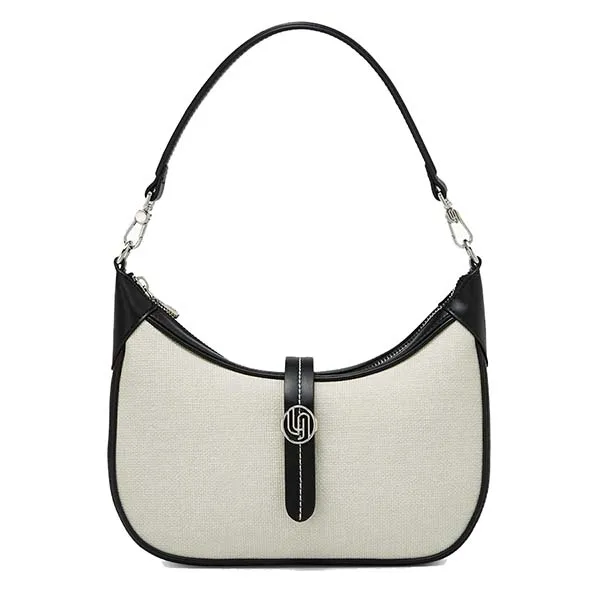 Túi Đeo Vai Nữ Lyn Narla Infinite Shoulder Bag - Black LL25CBM186 Màu Đen Xám - Túi xách - Vua Hàng Hiệu