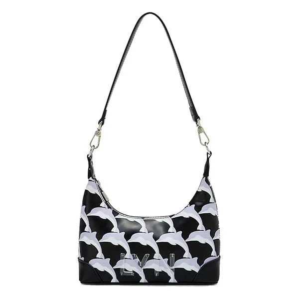 Túi Đeo Vai Nữ Lyn Nikko S Shoulder Bag - Black LL25CBF968 Màu Đen - Túi xách - Vua Hàng Hiệu