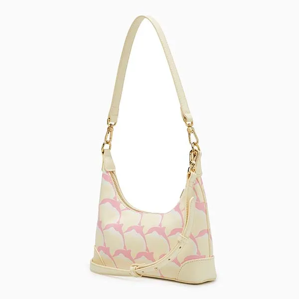 Túi Đeo Vai Nữ Lyn Nikko S Shoulder Bag - Pink LL25CBF968 Màu Hồng Kem