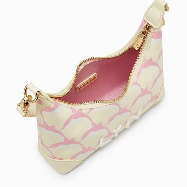 Túi Đeo Vai Nữ Lyn Nikko S Shoulder Bag - Pink LL25CBF968 Màu Hồng Kem