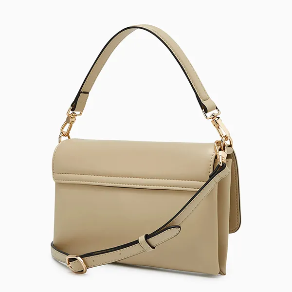 Túi Đeo Vai Nữ Lyn Nyxia Infinite Puff Shoulder Bag Beige LL25CBM260 Màu Be - Túi xách - Vua Hàng Hiệu