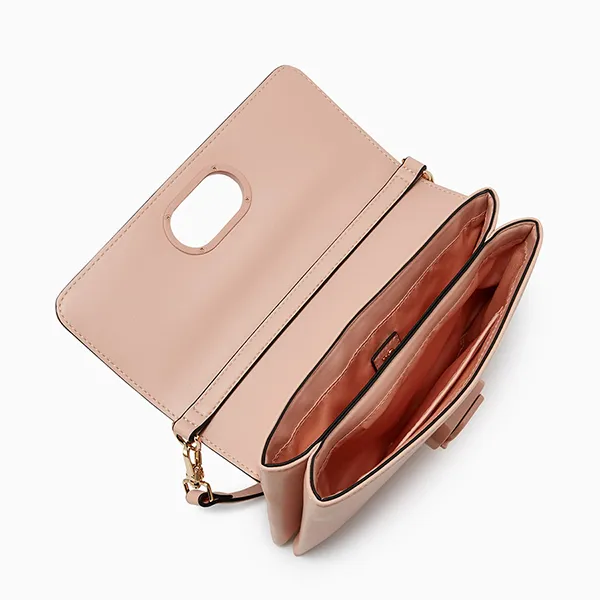 Túi Đeo Vai Nữ Lyn Nyxia Infinite Puff Shoulder Bag Light Pink LL25CBM260 Màu Hồng