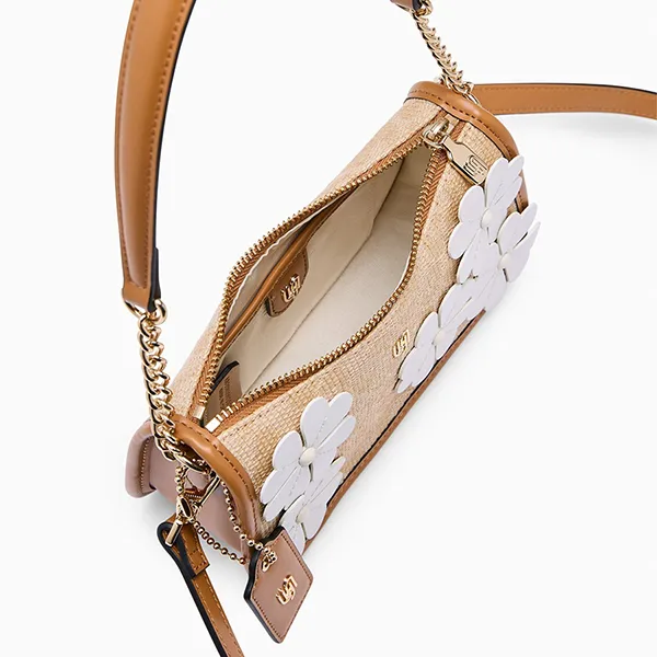 Túi Đeo Vai Nữ Lyn The Garden Infinite XS Shoulder Bag Light Beige LL25CBM223 Màu Be Nâu