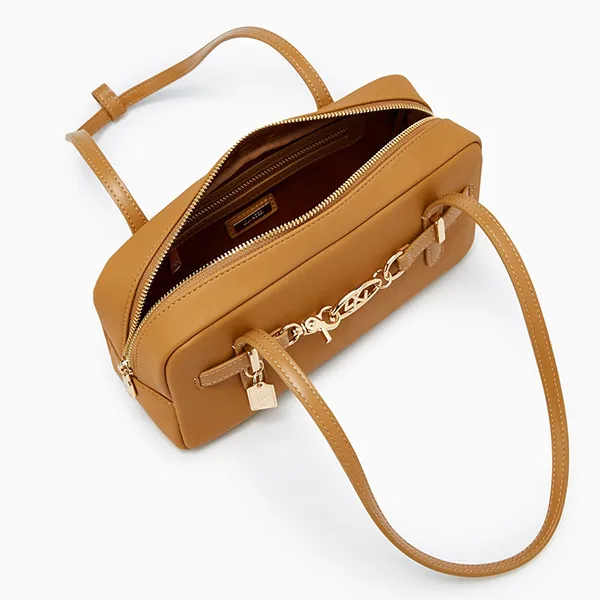 Túi Đeo Vai Nữ Lyn Tippy Shoulder Bag Brown LL25CBF802 Màu Nâu - Túi xách - Vua Hàng Hiệu