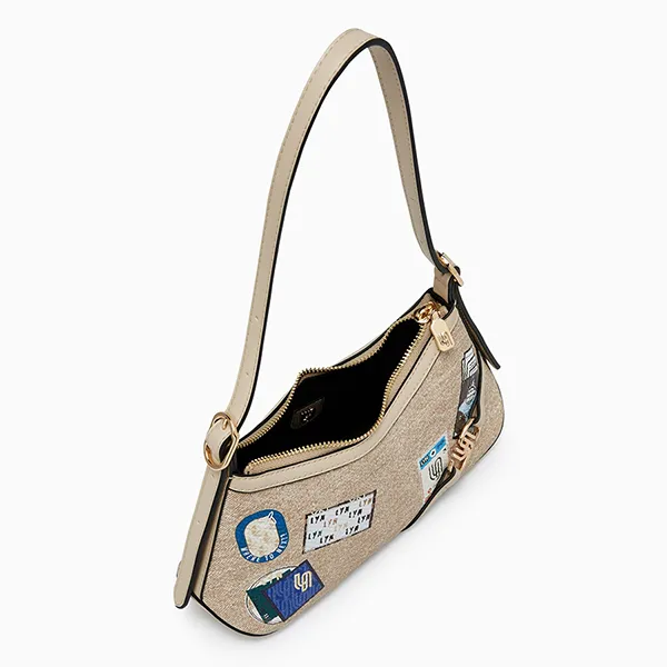 Túi Đeo Vai Nữ Lyn Wander Infinite S Shoulder Bag LL25CBM192 Màu Be Nhạt - Túi xách - Vua Hàng Hiệu