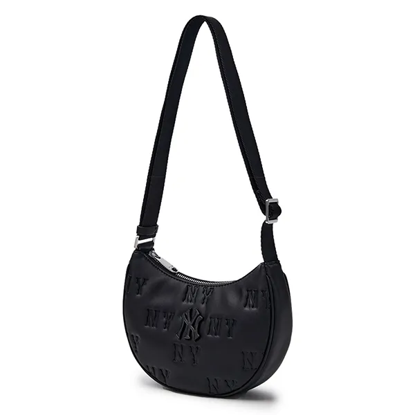 Túi Đeo Vai Nữ MLB Korea Classic Mono New Embo Crossbody New York Yankees Black 3ACRS024N-50BKS Màu Đen