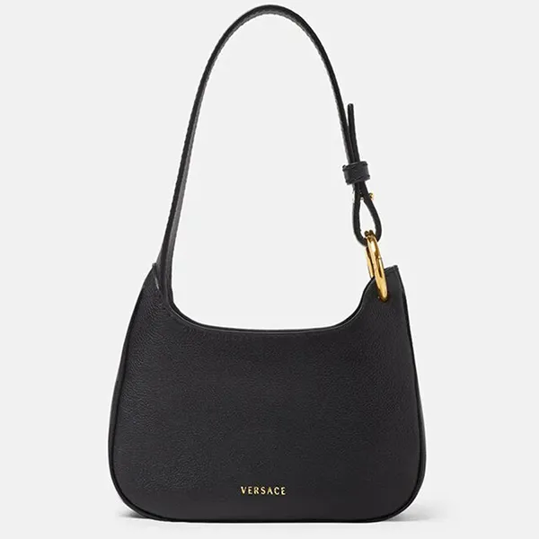 Túi Đeo Vai Nữ Versace Medusa Small Hobo Bag 1000802-DVIT3T-1B00V Màu Đen - Túi xách - Vua Hàng Hiệu