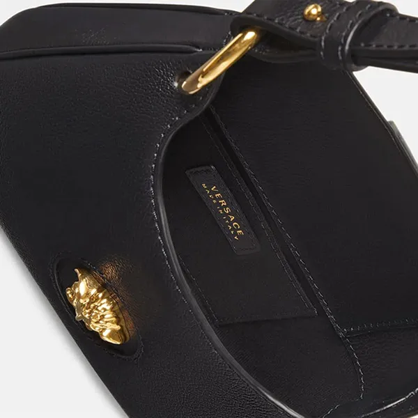 Túi Đeo Vai Nữ Versace Medusa Small Hobo Bag 1000802-DVIT3T-1B00V Màu Đen - Túi xách - Vua Hàng Hiệu