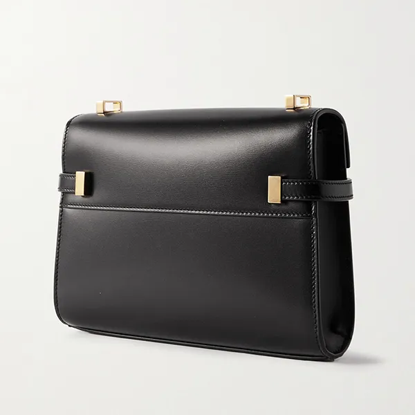 Túi Đeo Vai Nữ Yves Saint Laurent YSL Manhattan Mini Leather Shoulder Bag Màu Đen - Túi xách - Vua Hàng Hiệu