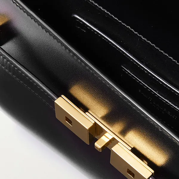 Túi Đeo Vai Nữ Yves Saint Laurent YSL Manhattan Mini Leather Shoulder Bag Màu Đen - Túi xách - Vua Hàng Hiệu