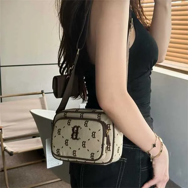 Túi Đeo Chéo MLB Boston Red Sox Crossbody Bag 7ACRMDH5N-43CRS Màu Nâu Nhạt - Túi xách - Vua Hàng Hiệu