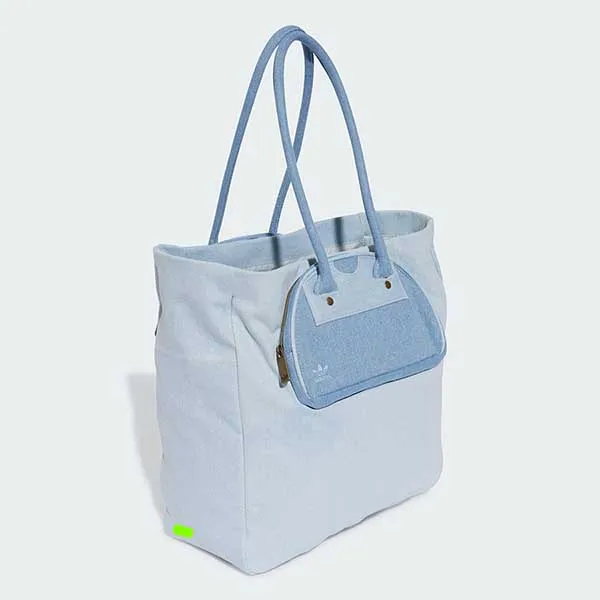 Túi Tote Adidas Shopper Kseniaschnaider IX7454 Màu Xanh Dương - Túi xách - Vua Hàng Hiệu