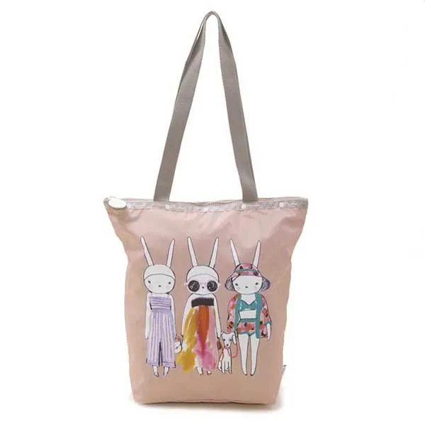 Túi Tote LeSportsac Bag Tote Fifi Lapin Collaboration Summer Chic Pink Màu Hồng Nhạt - Túi xách - Vua Hàng Hiệu