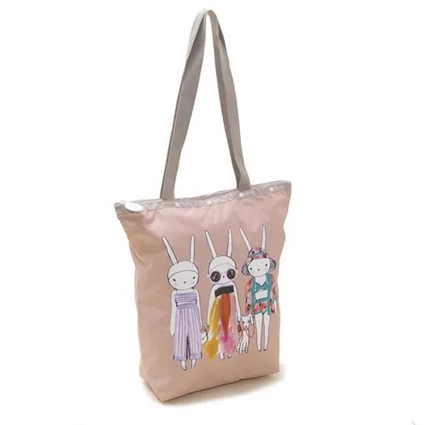 Túi Tote LeSportsac Bag Tote Fifi Lapin Collaboration Summer Chic Pink Màu Hồng Nhạt - Túi xách - Vua Hàng Hiệu