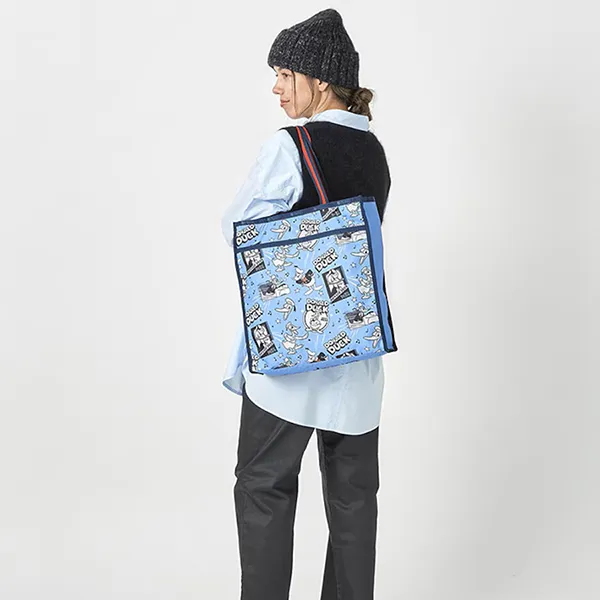 Túi Tote LeSportsac Donald Duck Disney Tote Bag Blue Màu Xanh - Túi xách - Vua Hàng Hiệu