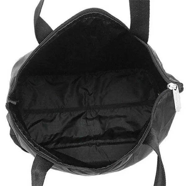 Túi Tote LeSportsac Heritage Folding Tote Bag Black Màu Đen - Túi xách - Vua Hàng Hiệu