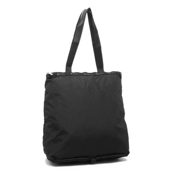 Túi Tote LeSportsac Heritage Folding Tote Bag Black Màu Đen - Túi xách - Vua Hàng Hiệu