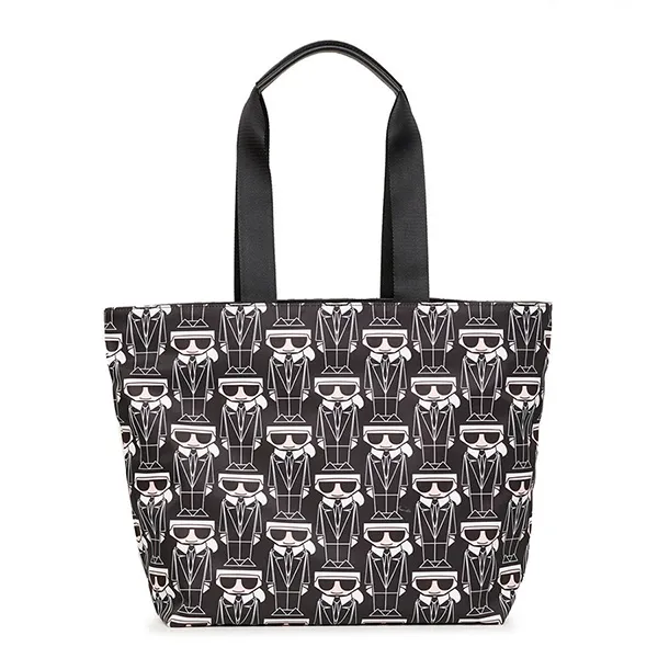 Túi Tote Nữ Karl Lagerfeld Maybelle Amour Màu Đen