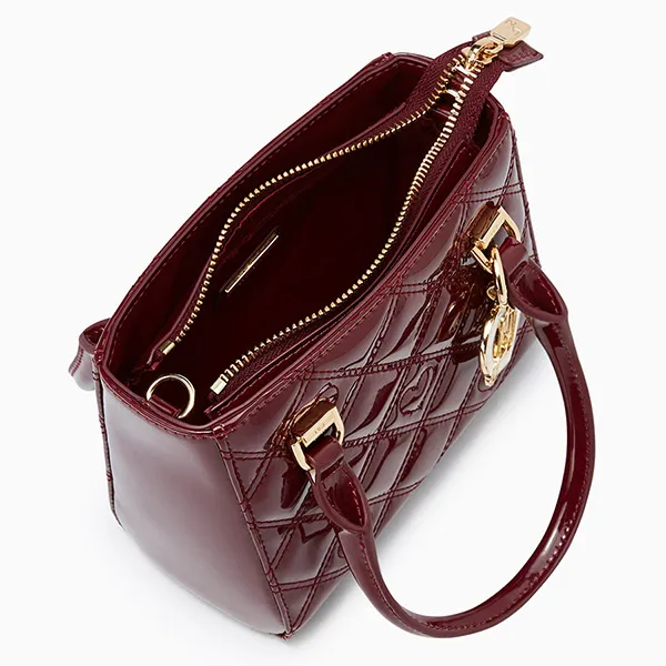 Túi Tote Nữ Lyn Kyoko Tote Bag Dark Red LL25CBF025 Màu Đỏ Đậm